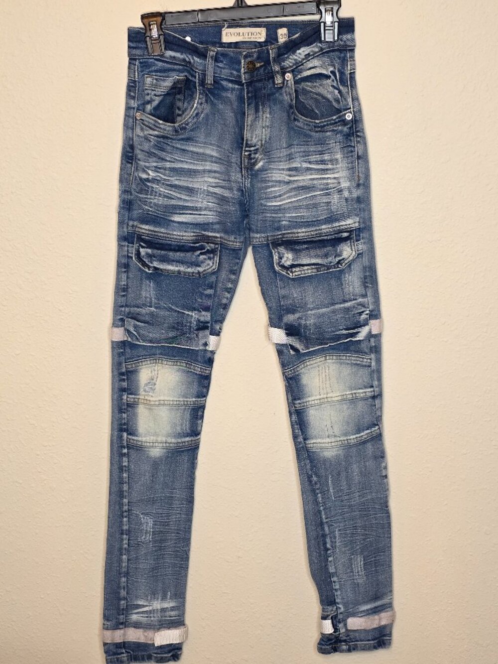 Evolution Women's Skinny Denim Jeans, Size 30" x 32"